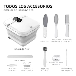 Foto 2 | Tina Spa Para Masajeadora Pies Plegable Eo Safe Imports Esi-18429 Blanco