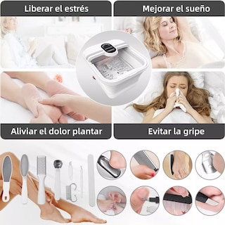 Foto 4 | Tina Spa Para Masajeadora Pies Plegable Eo Safe Imports Esi-18429 Blanco