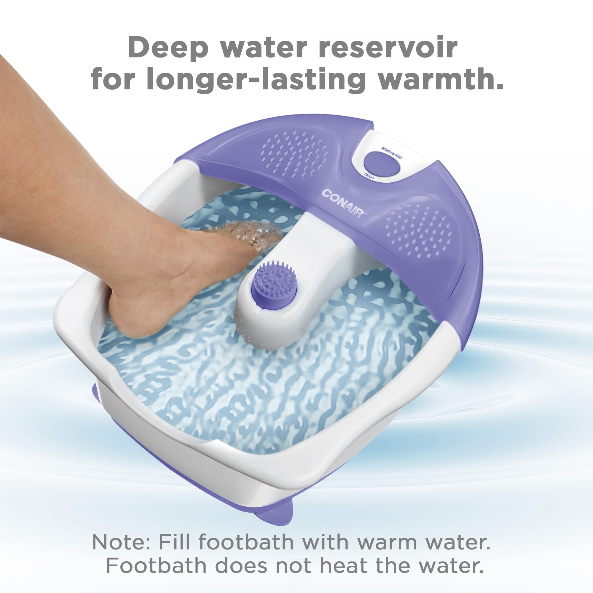 Foto 3 pulgar | Baño De Spa Para Pies Conair, Pedicura Relajante Con Masaje Vibratorio - Venta Internacional.