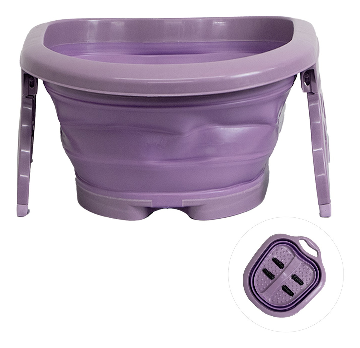 Foto 2 pulgar | Jauz Tina Masajeador Para Pies Spa Portátil Color Morado