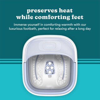 Foto 5 | Footbath Homedics Smart Space Essential Con Masaje De Burbujas - Venta Internacional.