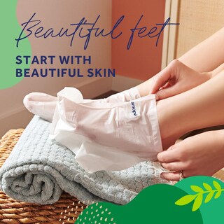 Foto 2 | Máscara Para Pies Amopé Pedi Mask Calcetines Intensamente Hidratantes X3 - Venta Internacional.