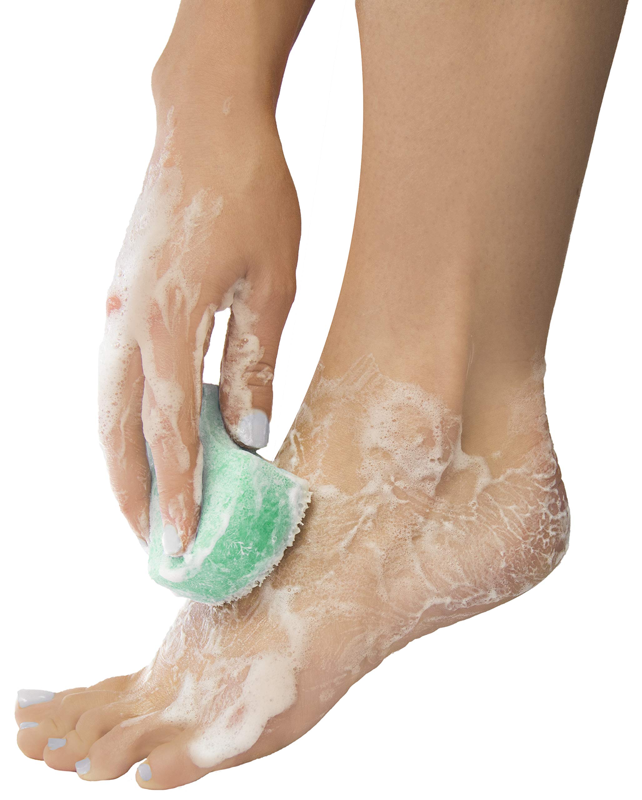 Foto 4 pulgar | Esponja Exfoliante Para Pies Spongables Pedi Scrub, 3 Unidades - Venta Internacional.