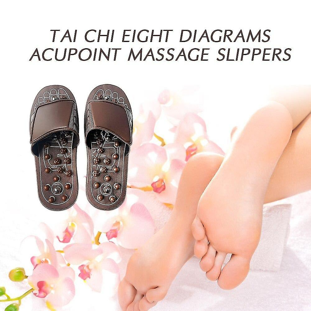 Foto 4 pulgar | Zapatillas De Masaje De Pies  Zapatos Masajeadores Para Terapia De Acupuntura - Venta Internacional.