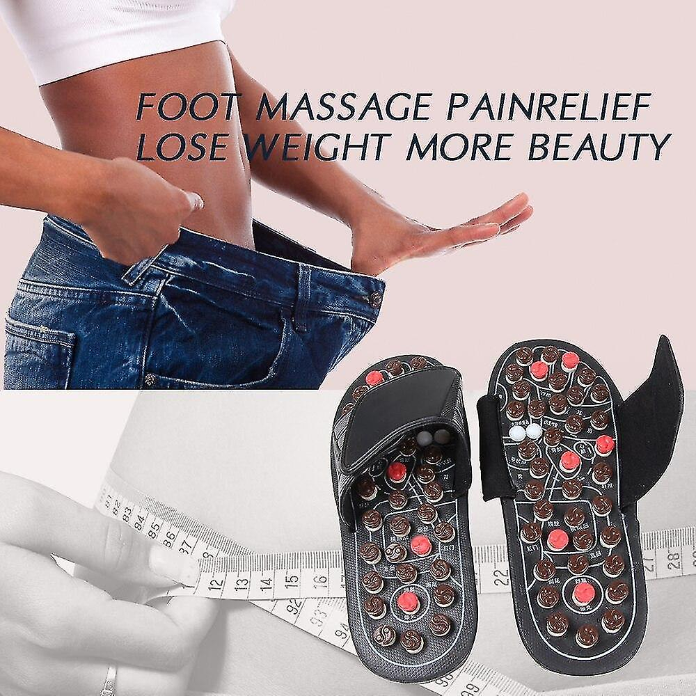 Foto 5 pulgar | Zapatillas De Masaje De Pies  Zapatos Masajeadores Para Terapia De Acupuntura - Venta Internacional.