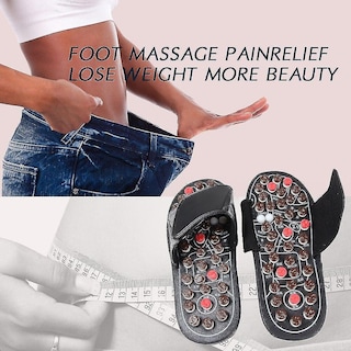 Foto 4 | Zapatillas De Masaje De Pies Zapatos Masajeadores Para Terapia De Acupuntura - Venta Internacional.