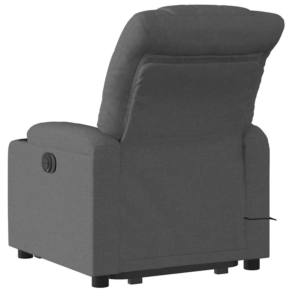 Foto 7 pulgar | Sillón Reclinable Power Lift Vidaxl Para Personas Mayores  Color Gris Oscuro - Venta Internacional.