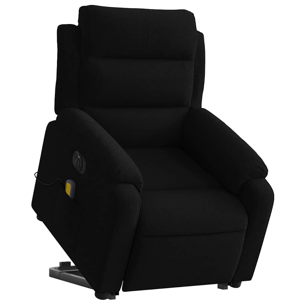 Foto 2 pulgar | Sillón Reclinable Vidaxl Black Velvet Power Lift Massage - Venta Internacional.