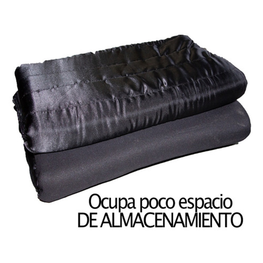 Foto 4 pulgar | Colchón Masajeador Cuerpo Completo Nanofort Mkz-Colchonmasaje color Negro Relajante 9 Motores