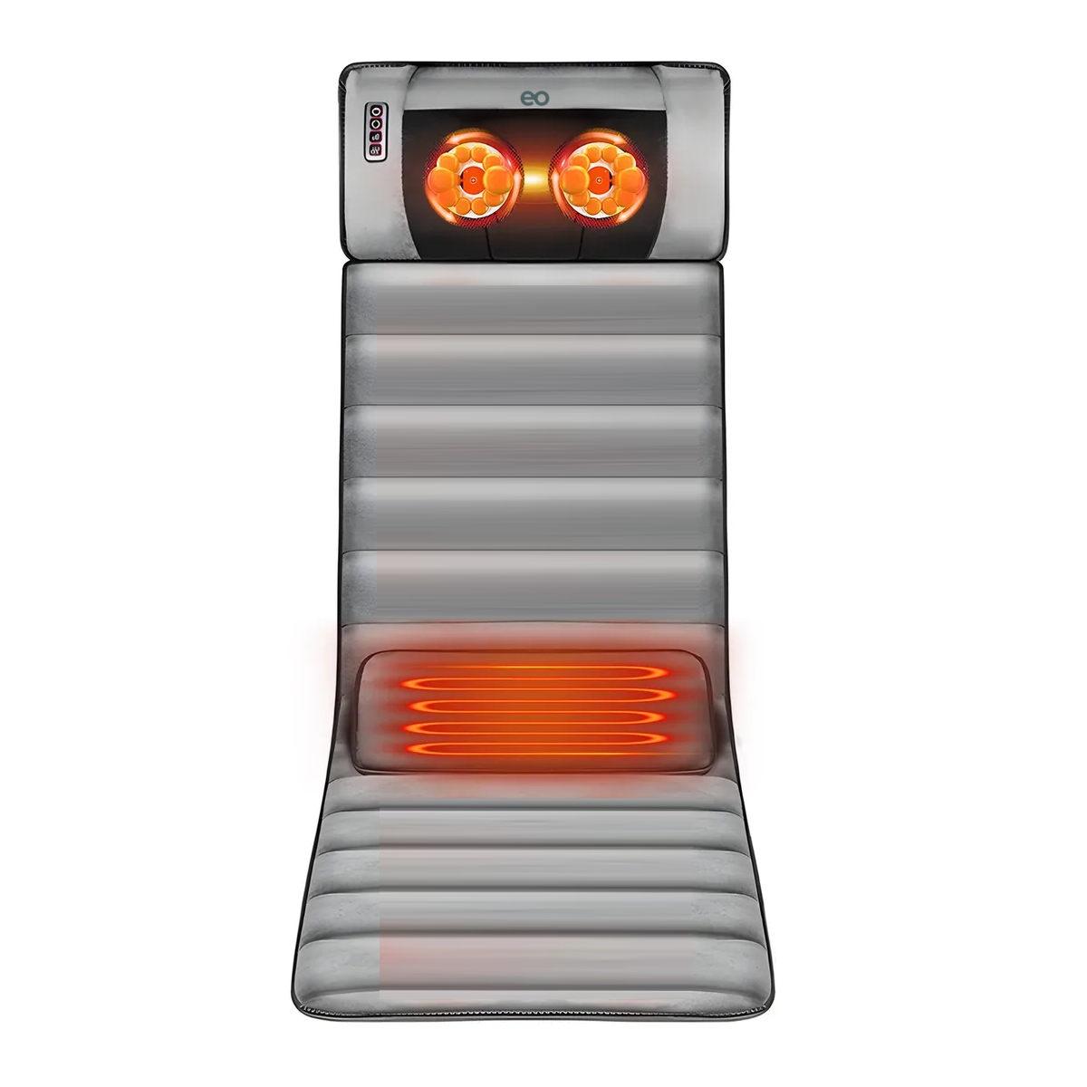 Foto 1 | Colchón Masajeador 10 Motores 9 Modo Termoterapia  Eo Safe Imports Esi-19915 Gris