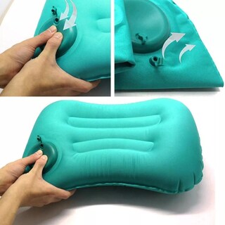Foto 3 | Almohada Inflabe para Camping Eo Safe Imports Esi-10428 Verde