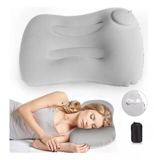 Foto 3 | Almohada Inflable para Camping Eo Safe Imports Esi-10427 Gris