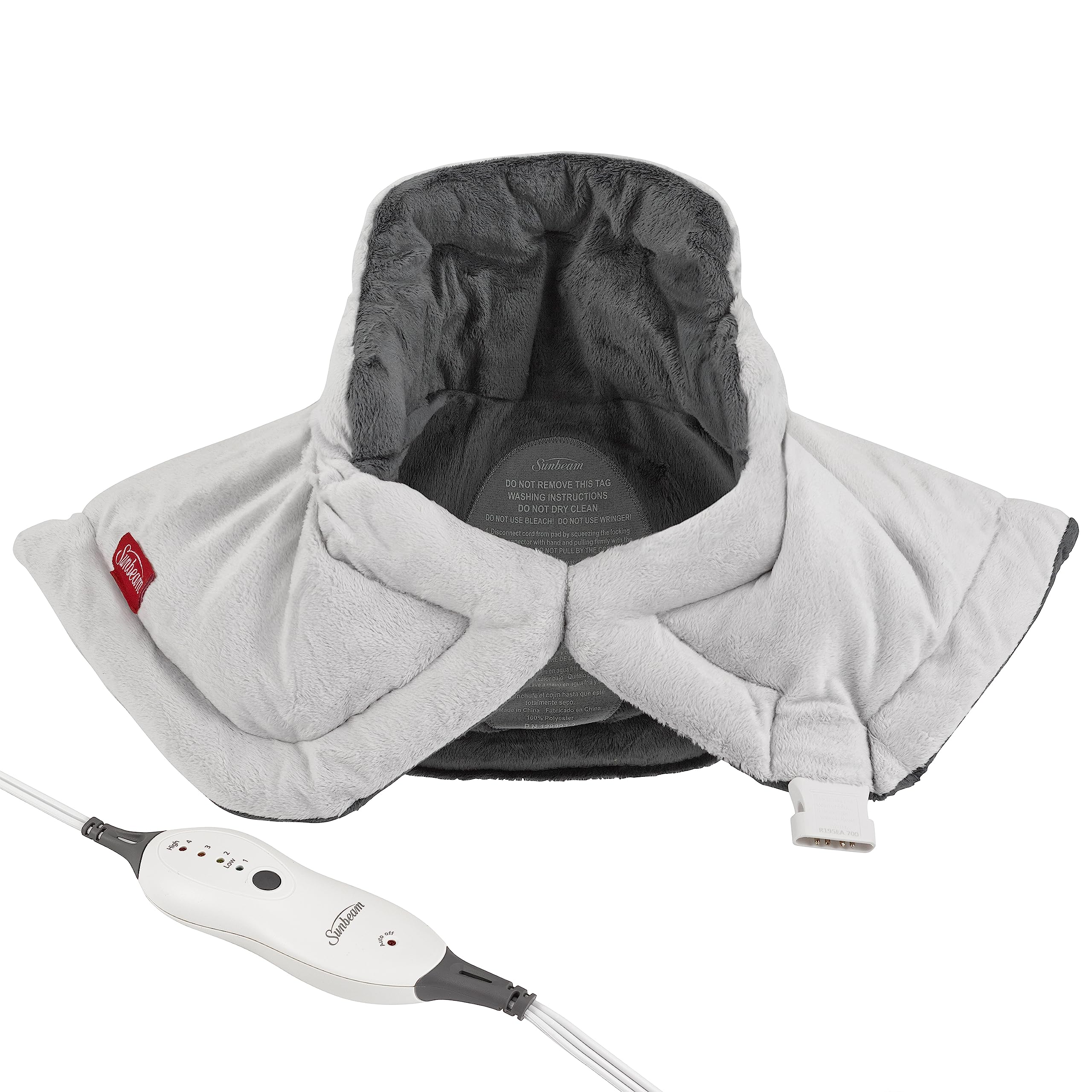 Foto 2 | Almohadilla Térmica Con Contorno Sunbeam Para Aliviar El Dolor De Cuello Y Hombros - Venta Internacional.