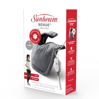 Foto 2 | Almohadilla Térmica Sunbeam Para Aliviar El Dolor De Cuello Y Hombros - Venta Internacional.