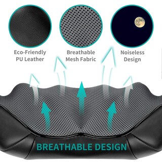 Foto 5 | Almohada de Masaje Nekteck Shiatsu para Cuello y Espalda - Venta Internacional