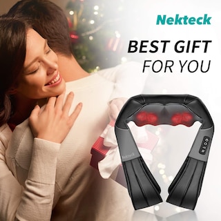 Foto 6 | Almohada de Masaje Nekteck Shiatsu para Cuello y Espalda - Venta Internacional