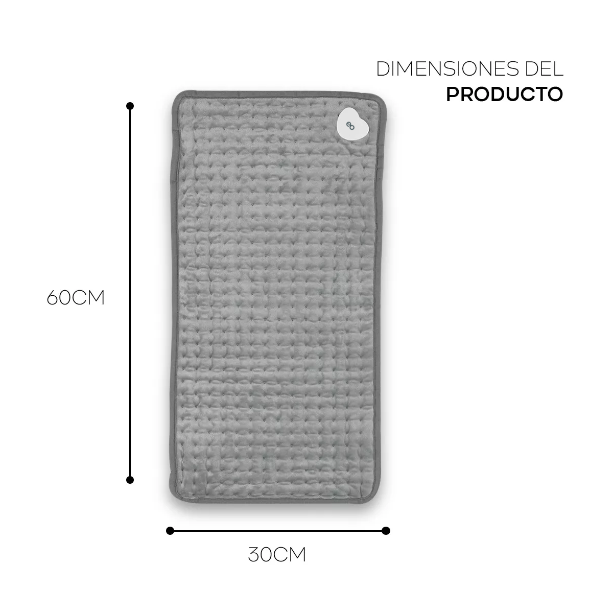 Foto 5 pulgar | Language Almohadilla Térmica Cojín Eléctrico Para Rehabilitación  Eo Safe Imports Esi-15418-1 Gris