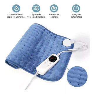 Foto 3 | Almohadilla Eléctrica, Cojín Eléctrico Terapia Eo Safe Imports Esi-11304-1 Azul