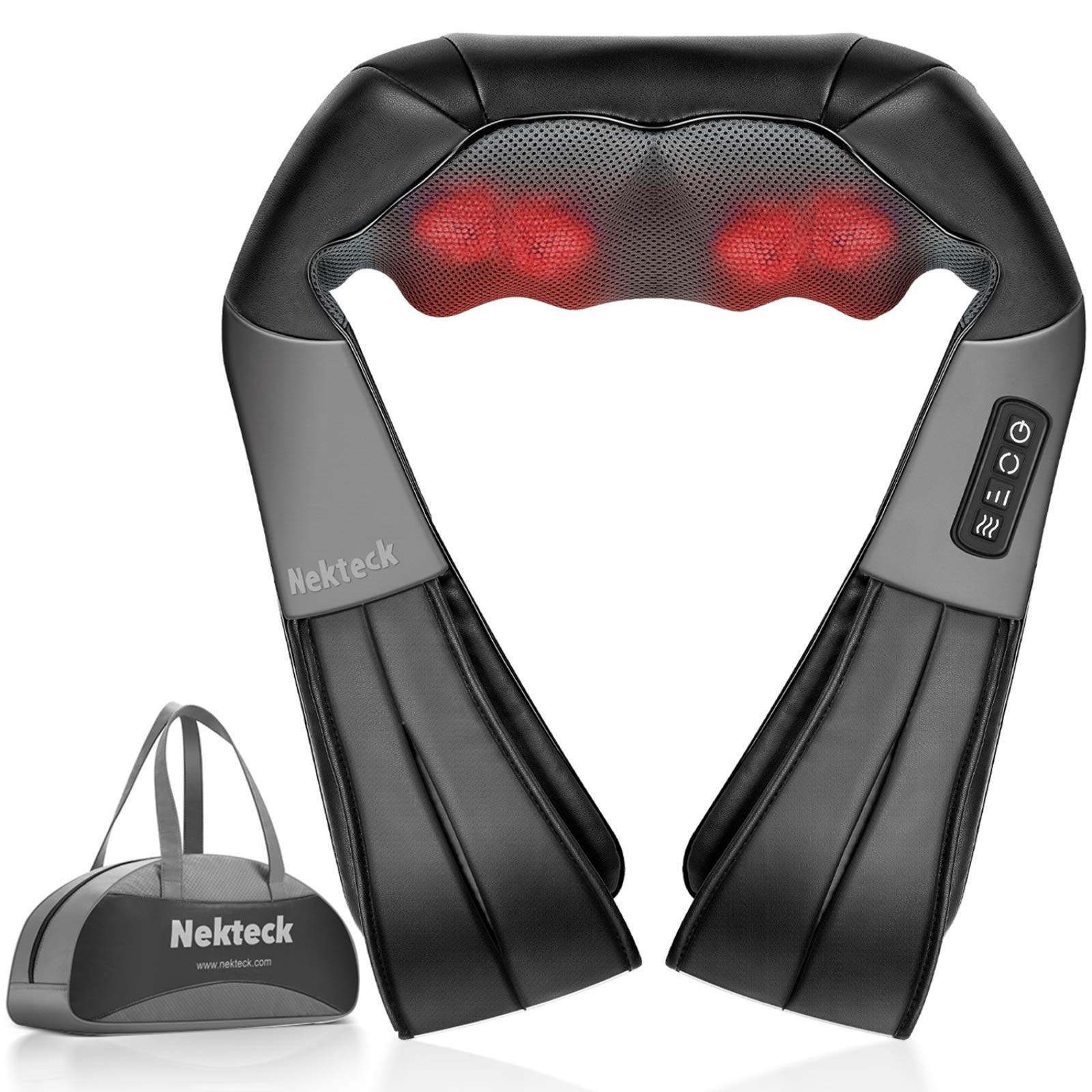 Foto 1 | Almohada De Masaje Nekteck Shiatsu Para Cuello Y Espalda - Venta Internacional.