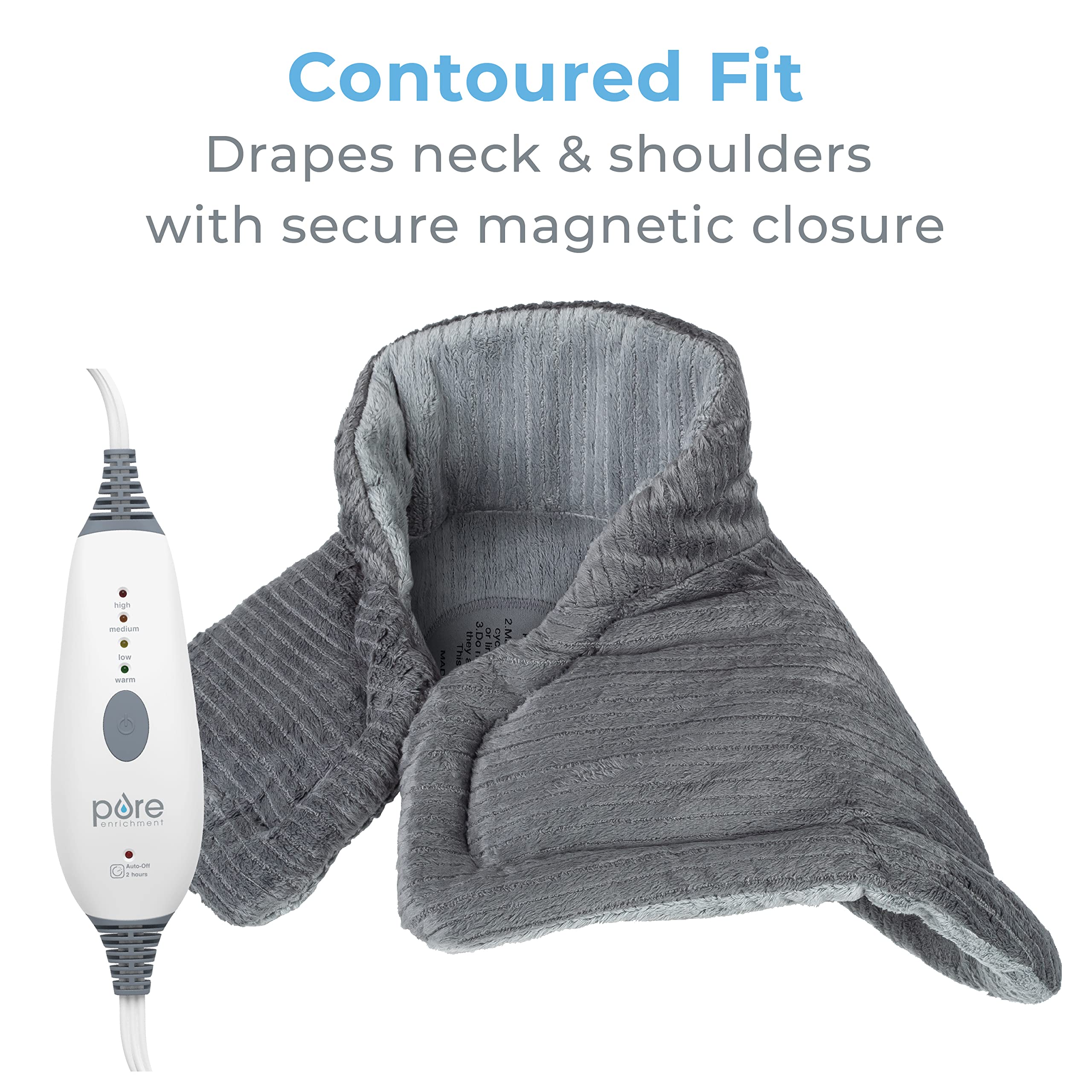 Foto 5 pulgar | Almohadilla Térmica Pure Enrichment Purerelief Neck & Shoulder - Venta Internacional.