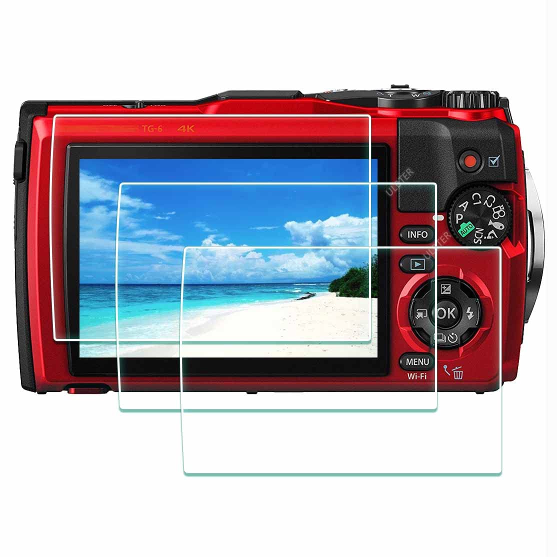 Foto 2 pulgar | Protector De Pantalla Ulbter 0.3 Mm 9h Para Olympus Tg-6 Tg-5 Tg-4 - Venta Internacional.