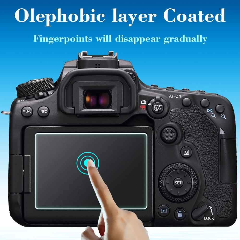 Foto 6 pulgar | Protector De Pantalla Ulbter De Cristal Templado Para Canon Eos 90d 80d 70d - Venta Internacional.