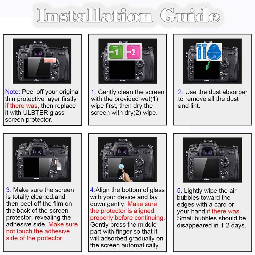 Foto 7 | Protector De Pantalla Ulbter De Cristal Templado Para Canon Eos 90d 80d 70d - Venta Internacional.