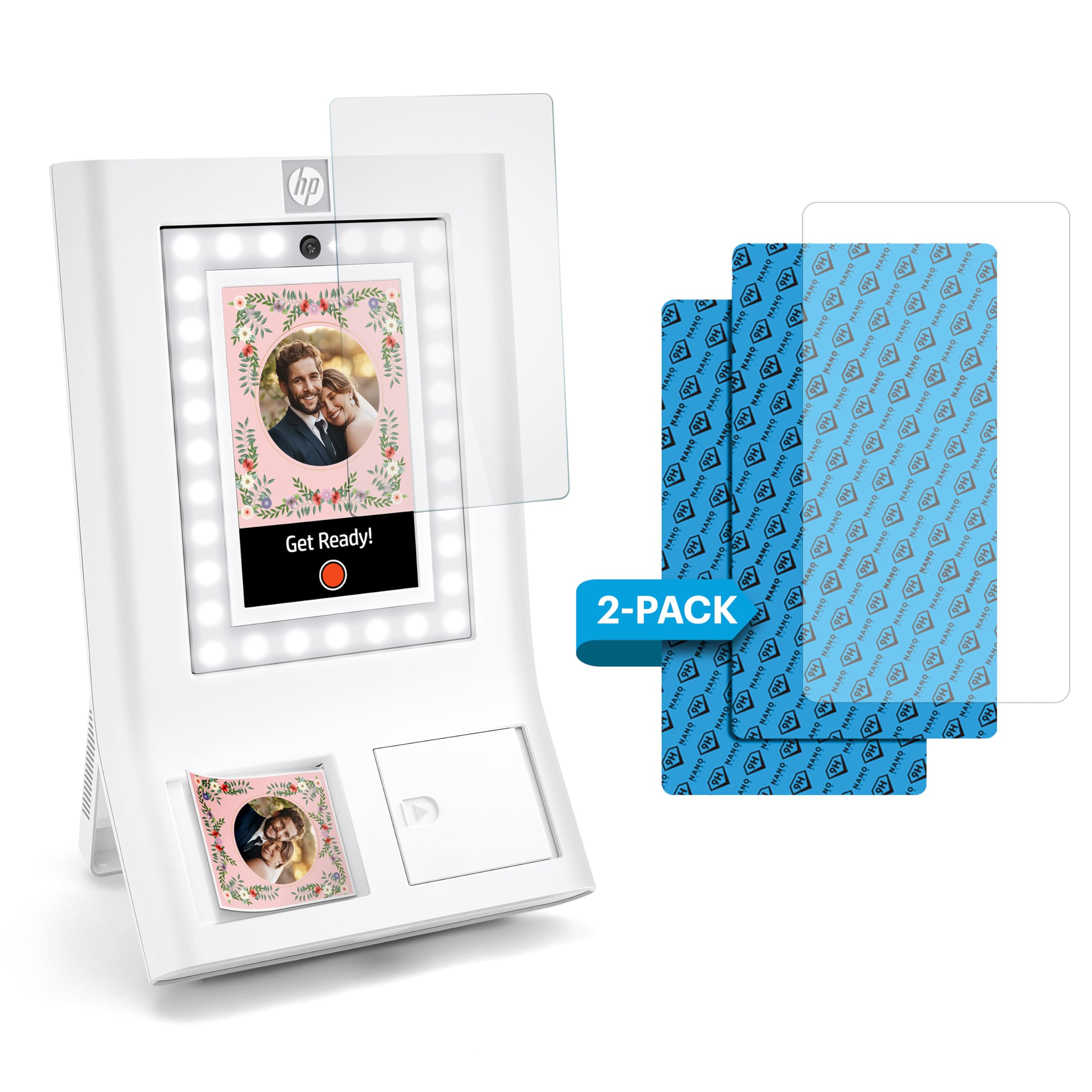 Foto 2 pulgar | Protector De Pantalla Hp Sprocket Photobooth 9h Resistente A Los Arañazos - Venta Internacional.