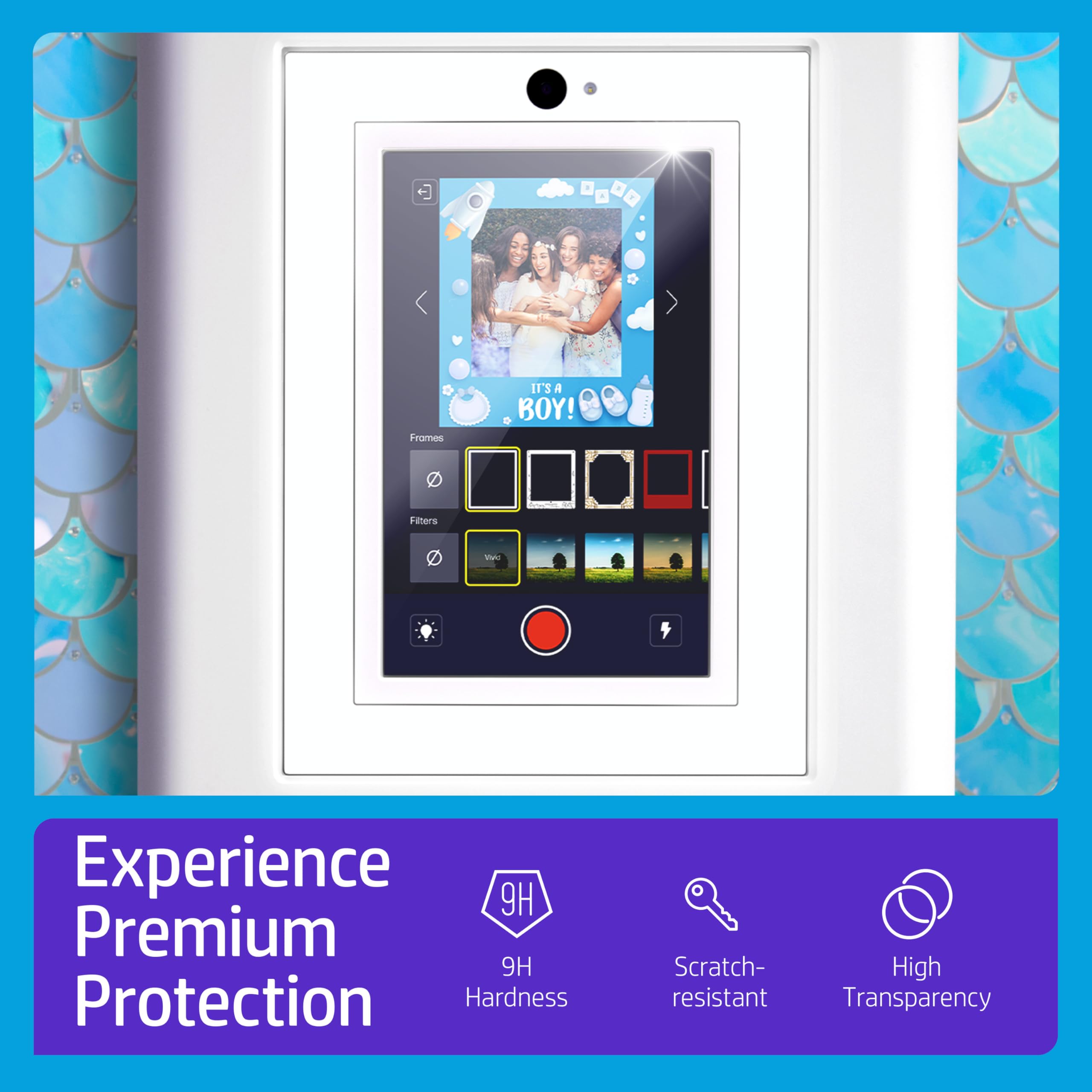 Foto 3 pulgar | Protector De Pantalla Hp Sprocket Photobooth 9h Resistente A Los Arañazos - Venta Internacional.