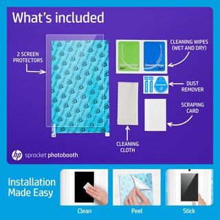 Foto 3 | Protector De Pantalla Hp Sprocket Photobooth 9h Resistente A Los Arañazos - Venta Internacional.