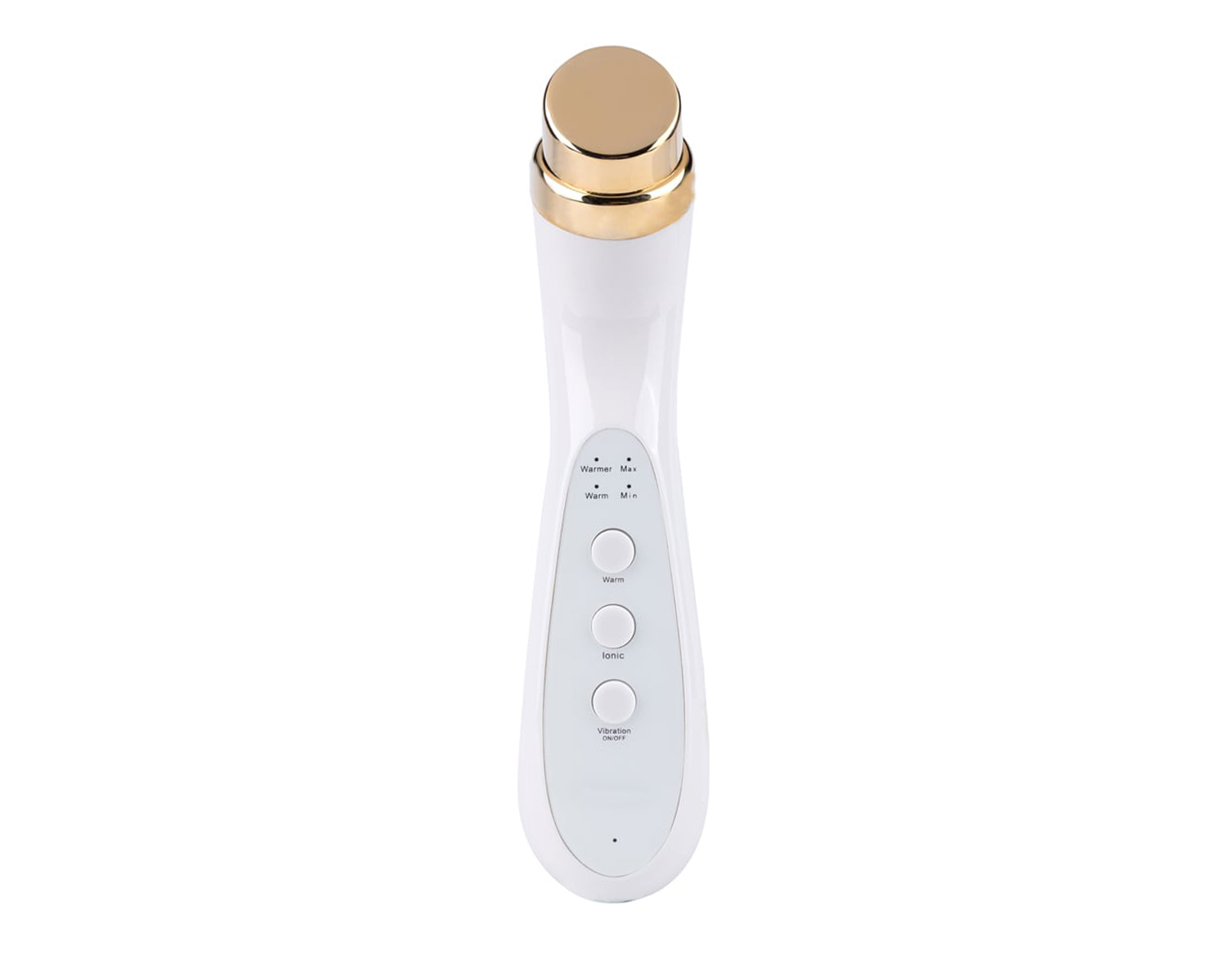 Masajeador Facial Hipoalergénico con Ion de Oro Zeta Ems2 color Blanco