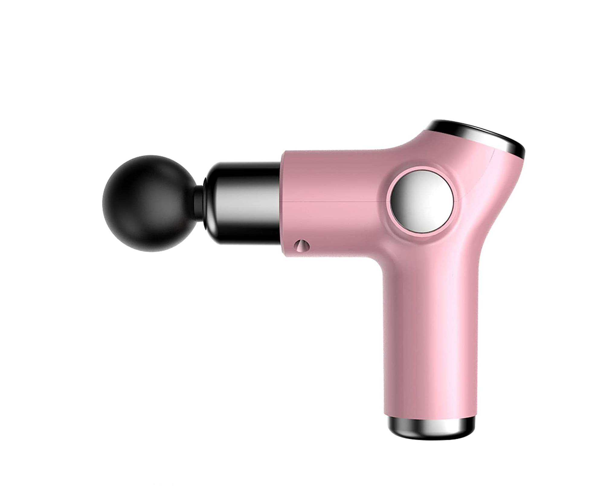 Pistola de Masaje Muscular Malubero color Rosa con 6 Niveles Ajustable