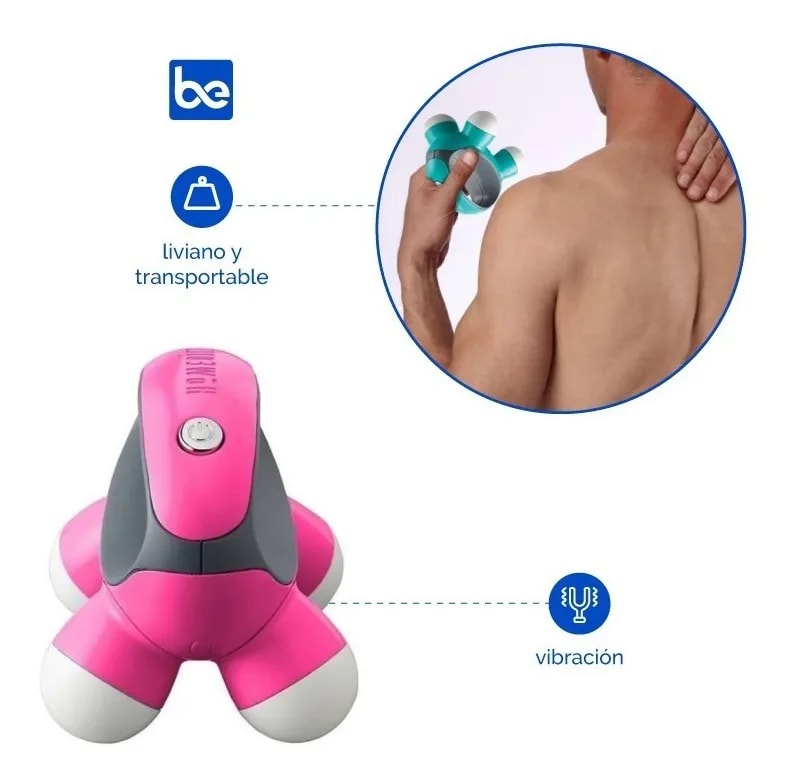 Mini masajeador online homedics