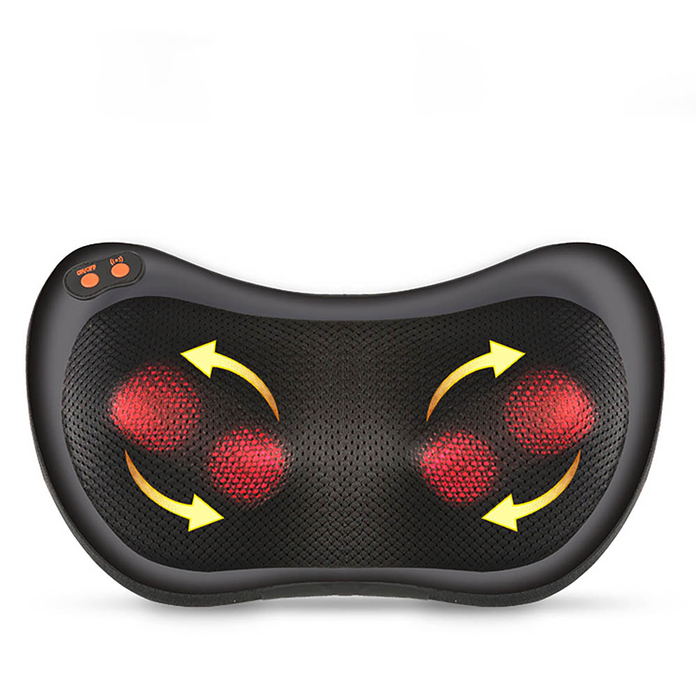 Almohada Zeta Para Masaje Shiatsu Color negro