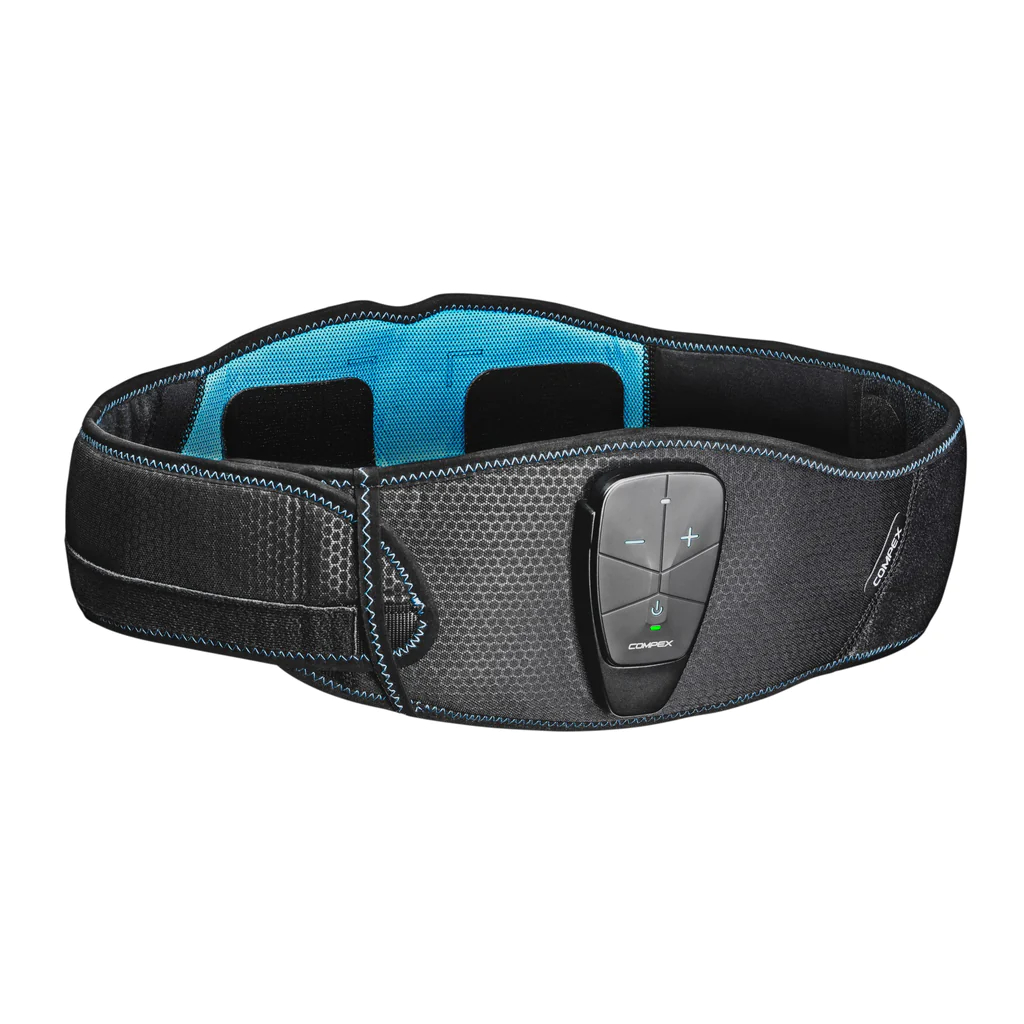 Cinturón Faja Electroestimulador Compex Corebelt 5.0 Abdominal Lumbar  Tonificación Muscular Masaje Talla S/m