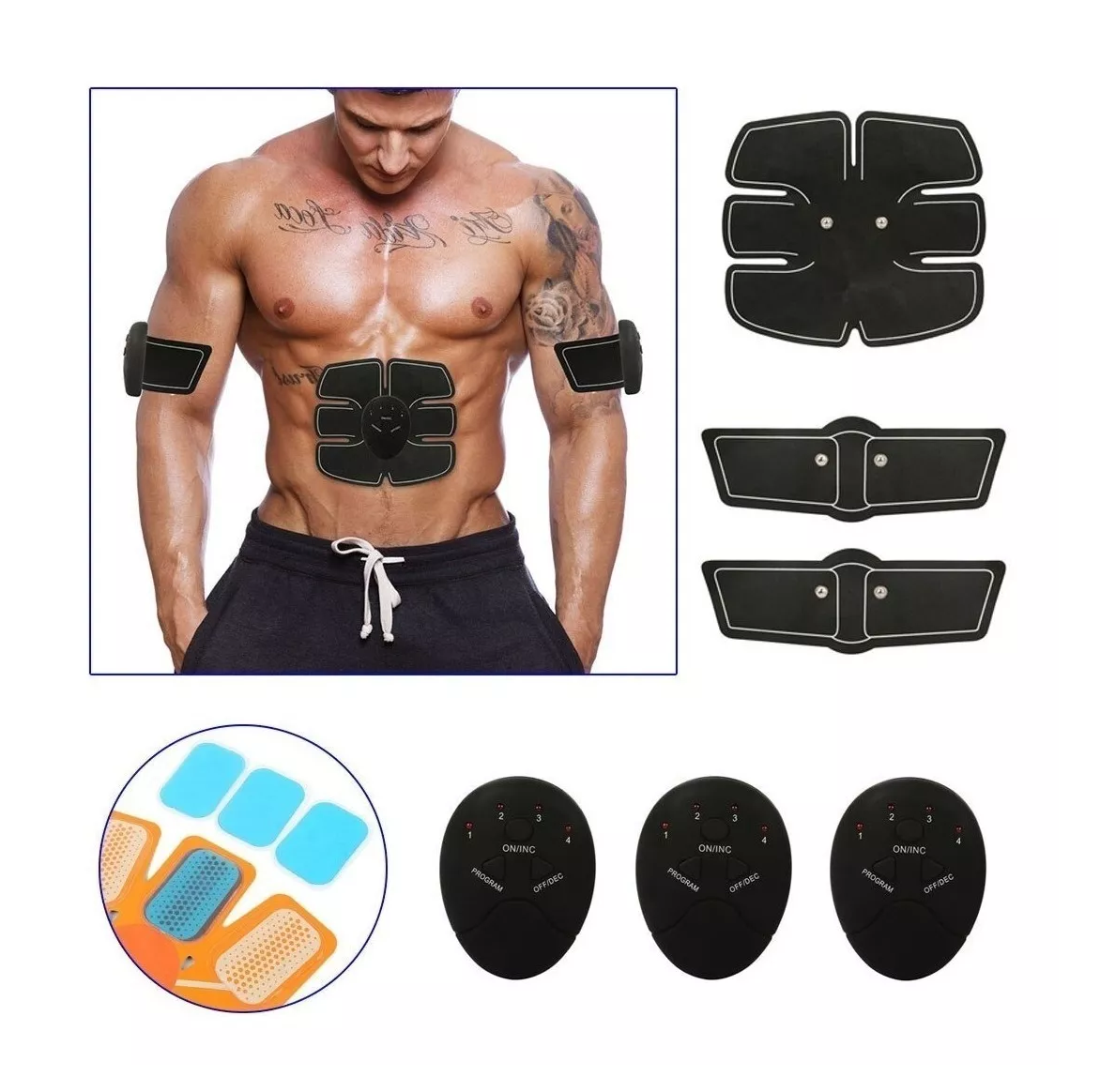 Foto 5 pulgar | Electro Estimulador Muscular BELUG Abdomen y Glúteos
