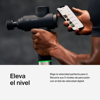 Foto 5 | Pistola de Masaje HyperIce Hypervolt 2 Pro Bluetooth con 5 Velocidades 11 Piezas