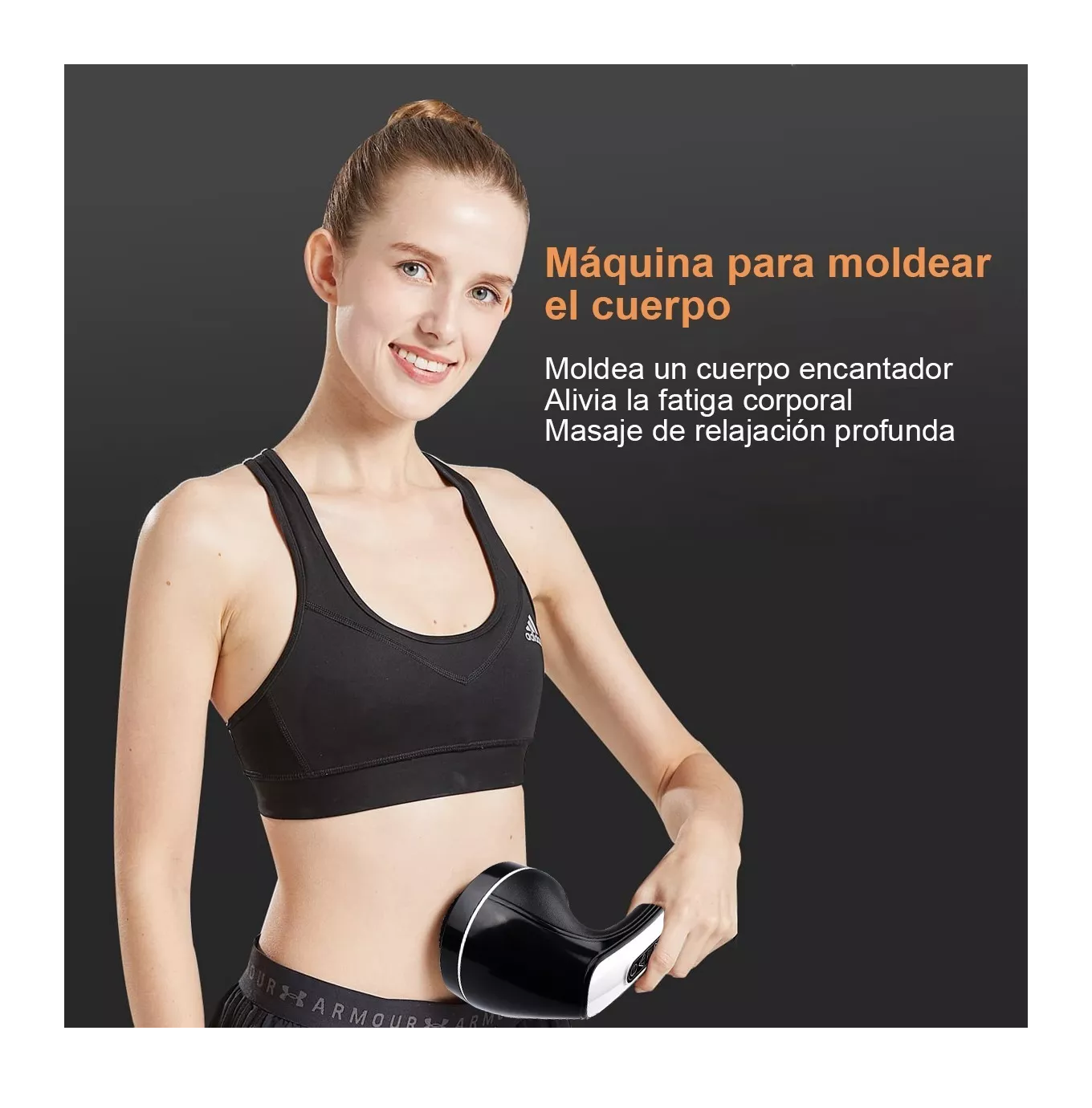 Foto 3 | Masajeador Eléctrico de Espalda y de Cuello Belug color Negro 9 Piezas