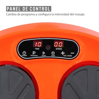 Foto 3 | Masajeador Multifuncional Eléctrico Onof con 15 Niveles de Intensidad y 3 Programas color Anaranjado