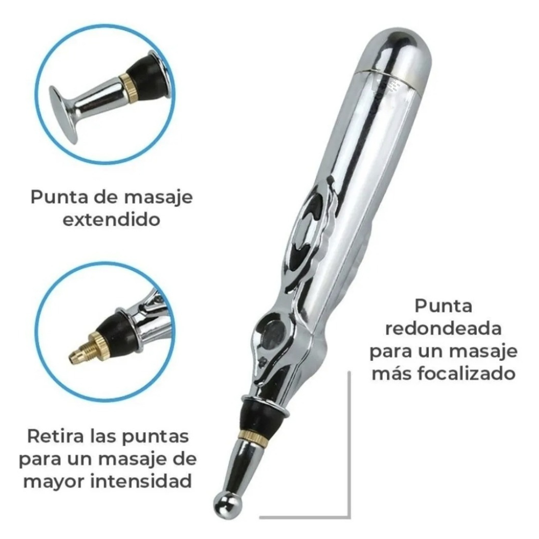 Foto 4 pulgar | Pluma Electro Acupuntura 3 En 1 JustClick MX