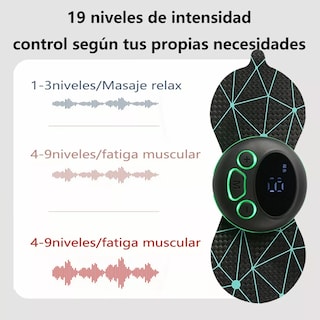 Foto 2 | Masajeador Eléctrico Cuello con 8 Modos Eo Safe Imports Esi-9956 Negro