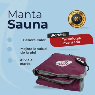Foto 6 | Manta Sauna de Infrarrojos Lejanos Get Well Violeta