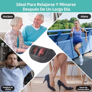 Foto 4 | Masajeador Pies Masajeadores Eléctrico, Pierna Y Brazo Eo Safe Imports Esi-15021 Negro