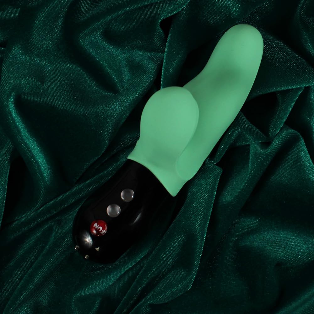 Foto 5 pulgar | Vibrador Fun Factory Serie G5 Miss Bi Jade Silicone - Venta Internacional.