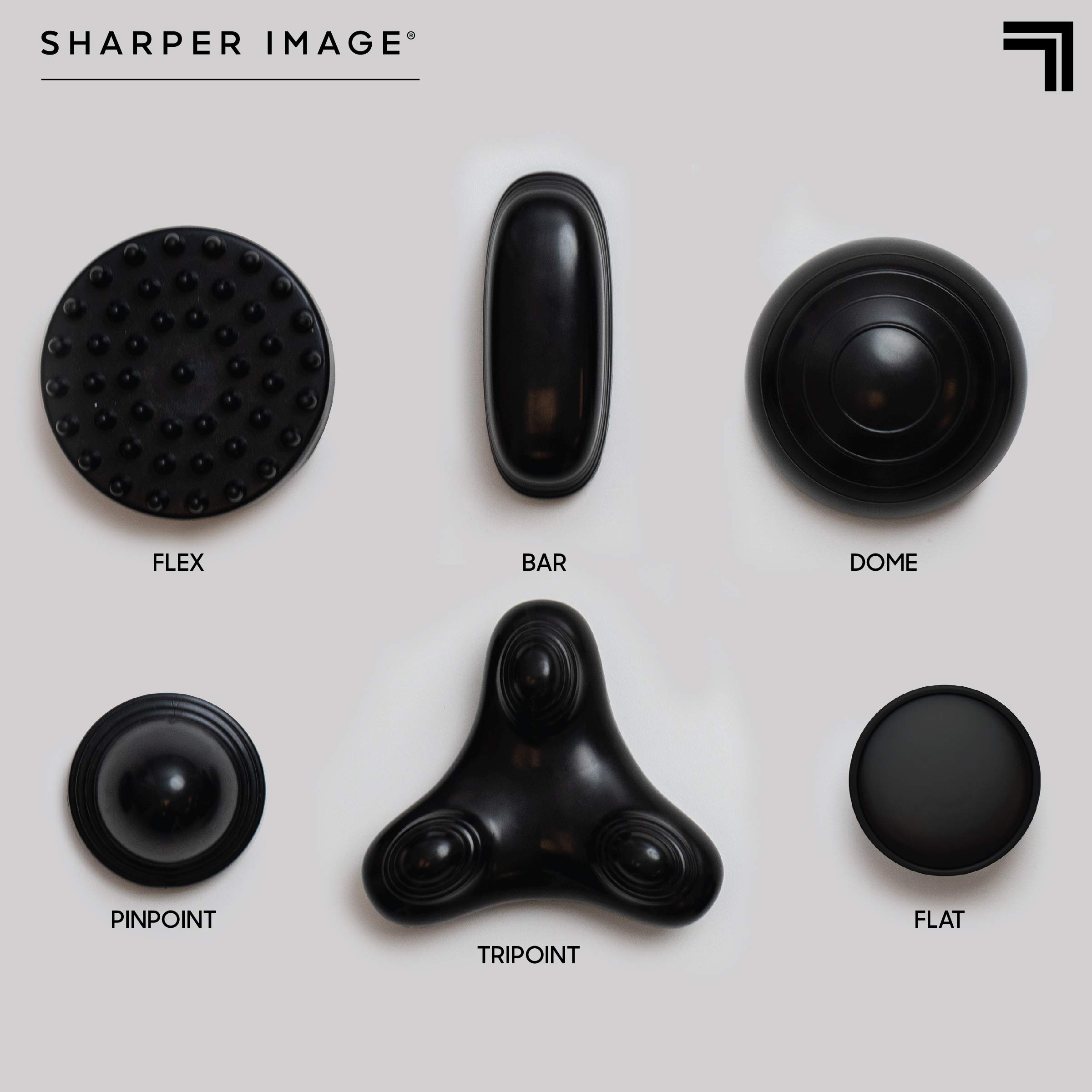 Foto 5 pulgar | Masajeador Inalámbrico Sharper Image De Tejido Profundo Para Cuello Y Espalda - Venta Internacional.