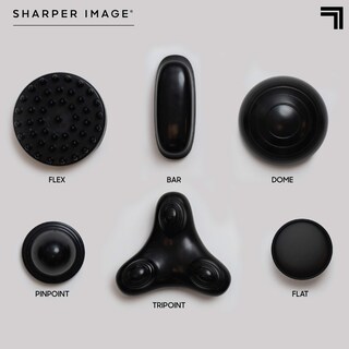 Foto 4 | Masajeador Inalámbrico Sharper Image De Tejido Profundo Para Cuello Y Espalda - Venta Internacional.