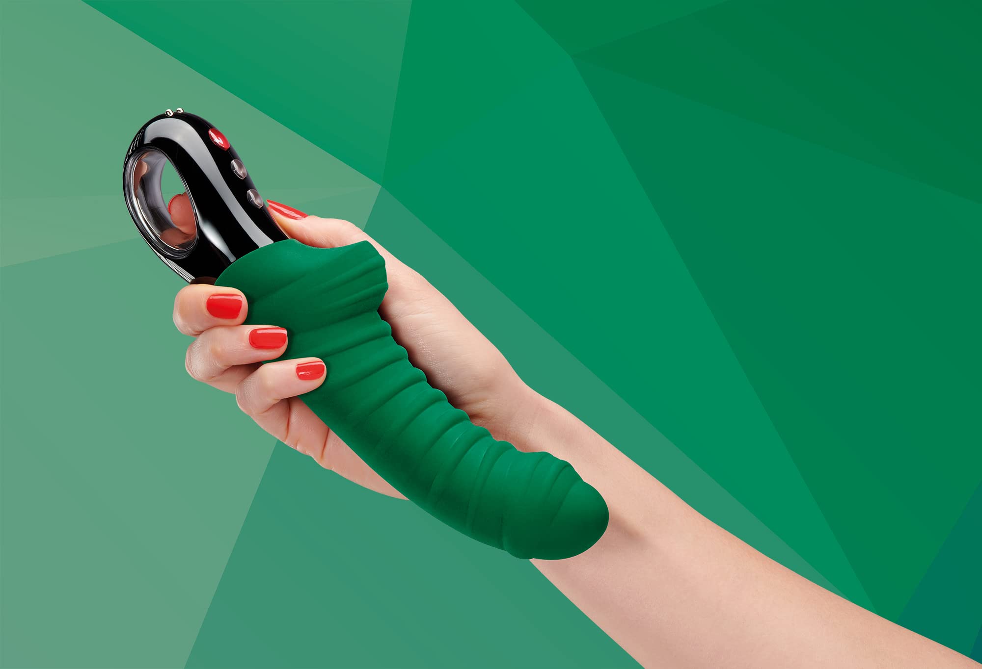 Foto 3 pulgar | Vibrador Fun Factory Serie G5 Realistic Tiger Emerald - Venta Internacional.