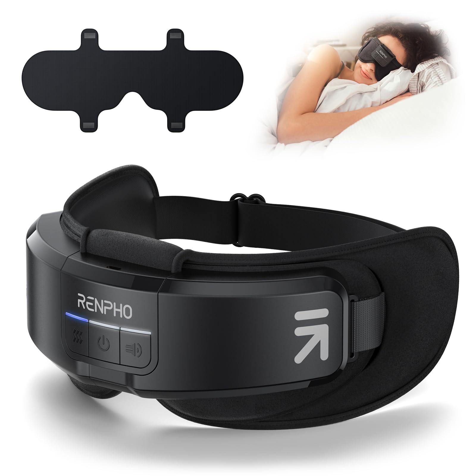 Foto 2 pulgar | Masajeador De Ojos Renpho Eyeris Shift Con Máscara Para Dormir Bluetooth - Venta Internacional.