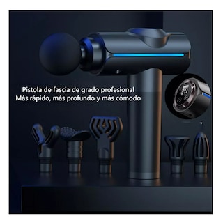Foto 4 | Masajeadores Portátiles Eléctrica Con Frío Y Calor Muscular Gris Cristal Titanio