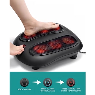 Foto 2 | Masajeador De Pies Nekteck Shiatsu Eo Safe Imports Esi-16291 Negro